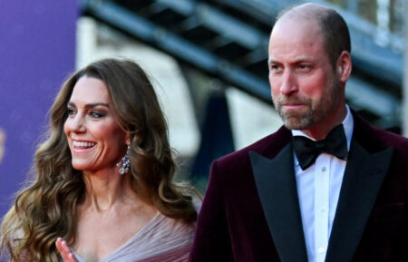 Catherine, Princess of Wales, and William, Prince of Wales, attend the 2026 BAFTA Film Awards in London on February 22, 2026