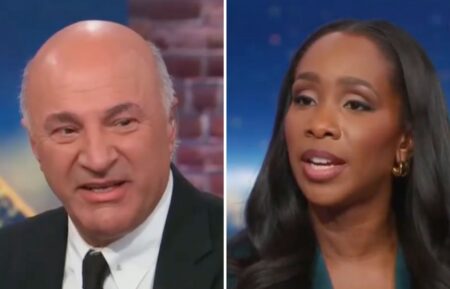 Kevin O'Leary and Abby Phillip