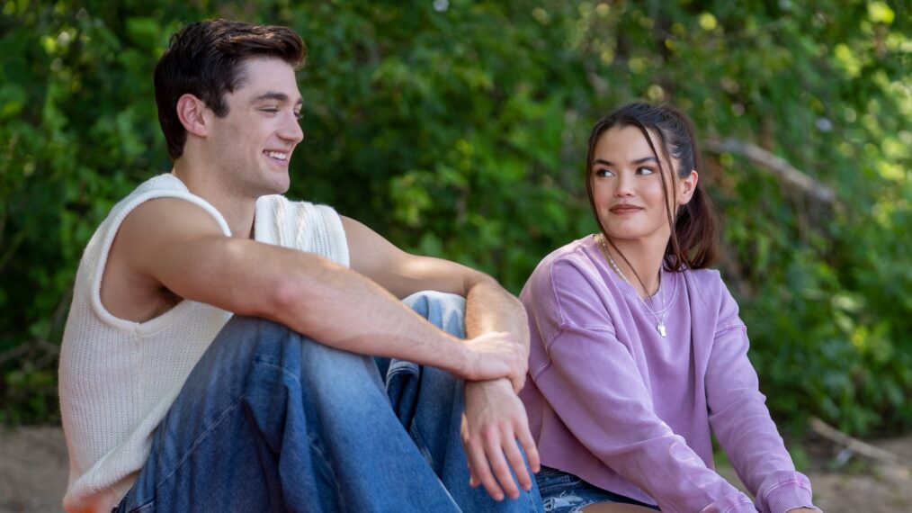 Asher Angel and Paris Berelc