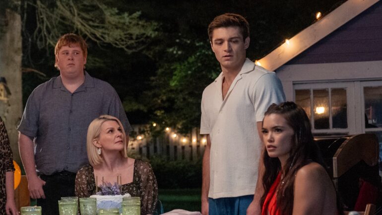 Sean and Flora in 'Kissing is the Easy Part'