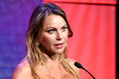 Lara Logan accepts an award onstage during the 42nd Annual Gracie Awards, hosted by The Alliance for Women in Media, at the Beverly Wilshire Hotel on June 6, 2017, in Beverly Hills, California