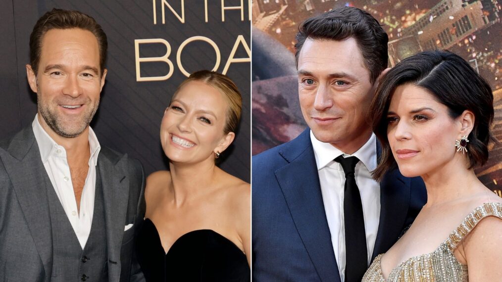 Chris Diamantopoulos and Becki Newton, Neve Campbell and JJ Feild