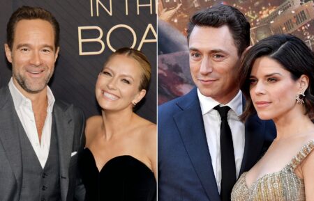 Chris Diamantopoulos and Becki Newton, Neve Campbell and JJ Feild