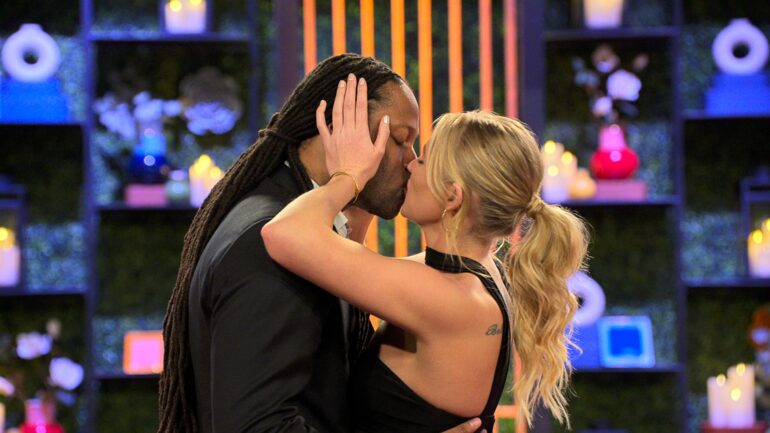 Dr Vic St John and Christine Hamilton in 'Love Is Blind' Season 10