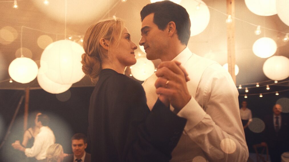 Sarah Pidgeon as Carolyn Bessette Kennedy, Paul Kelly as John F. Kennedy Jr. — 'Love Story'