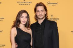 Bianca Rodrigues and Luke Grimes attend Paramount's 'Yellowstone' Season 5 New York Premiere at Walter Reade Theater on November 03, 2022 in New York City.