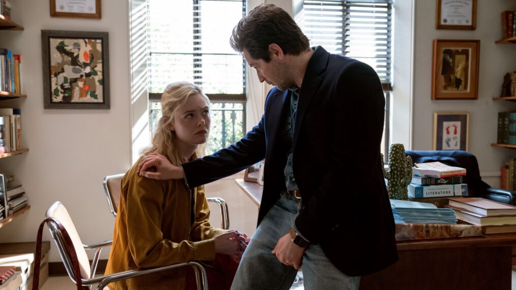 Elle Fanning and Michael Angarano in 'Margo's Got Money Troubles'