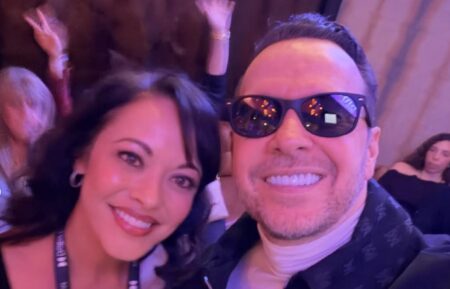 Marisa Ramirez and Donnie Wahlberg