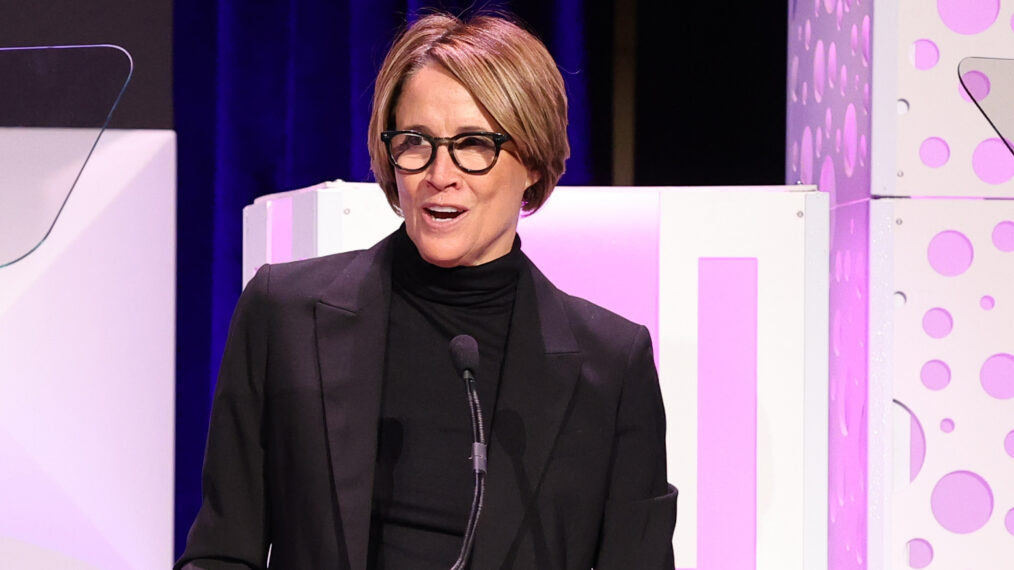 Mary Carillo speaks onstage during the 2024 Women's Sports Foundation's Annual Salute To Women