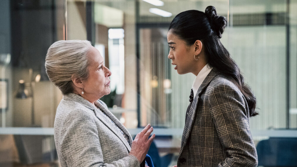 Kathy Bates and Leah Lewis in 'Matlock' Season 2 Episode 9