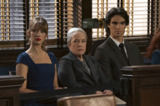 Yael Grobglas, Kathy Bates, and Henry Haber in 'Matlock' Season 2 Episode 10