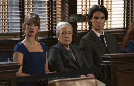 Yael Grobglas, Kathy Bates, and Henry Haber in 'Matlock' Season 2 Episode 10