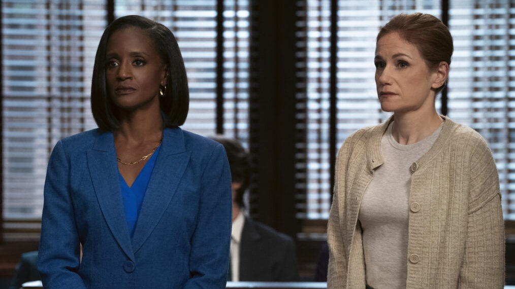 Skye P. Marshall and Erica Piccininni in 'Matlock' Season 2 Episode 10