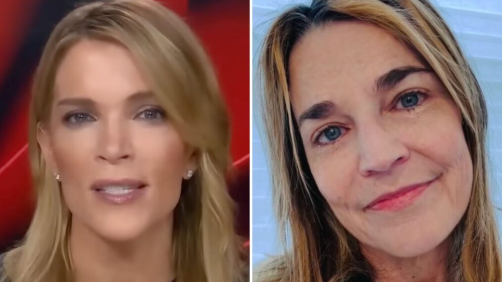 Megyn Kelly and Savannah Guthrie