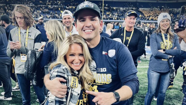 Mike Macdonald and wife Stephanie