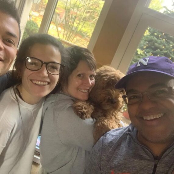 Mike Tirico's family