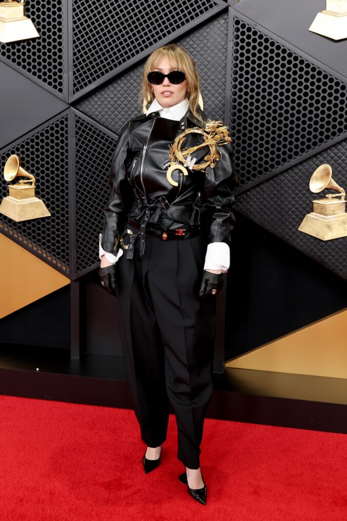Miley Cyrus attends the 68th GRAMMY Awards