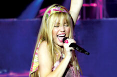 Miley Cyrus as Hannah Montana on the Best of Both Worlds Concert Tour (2008)