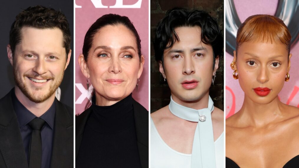 Noah Reid, Carrie-Ann Moss, Hudson Williams, Clark Backo