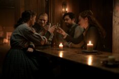 Caitriona Balfe, Sam Heughan, Richard Rankin, and Sophie Skelton in 'Outlander' Season 8