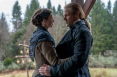 Caitriona Balfe and Sam Heughan in 'Outlander' Season 8
