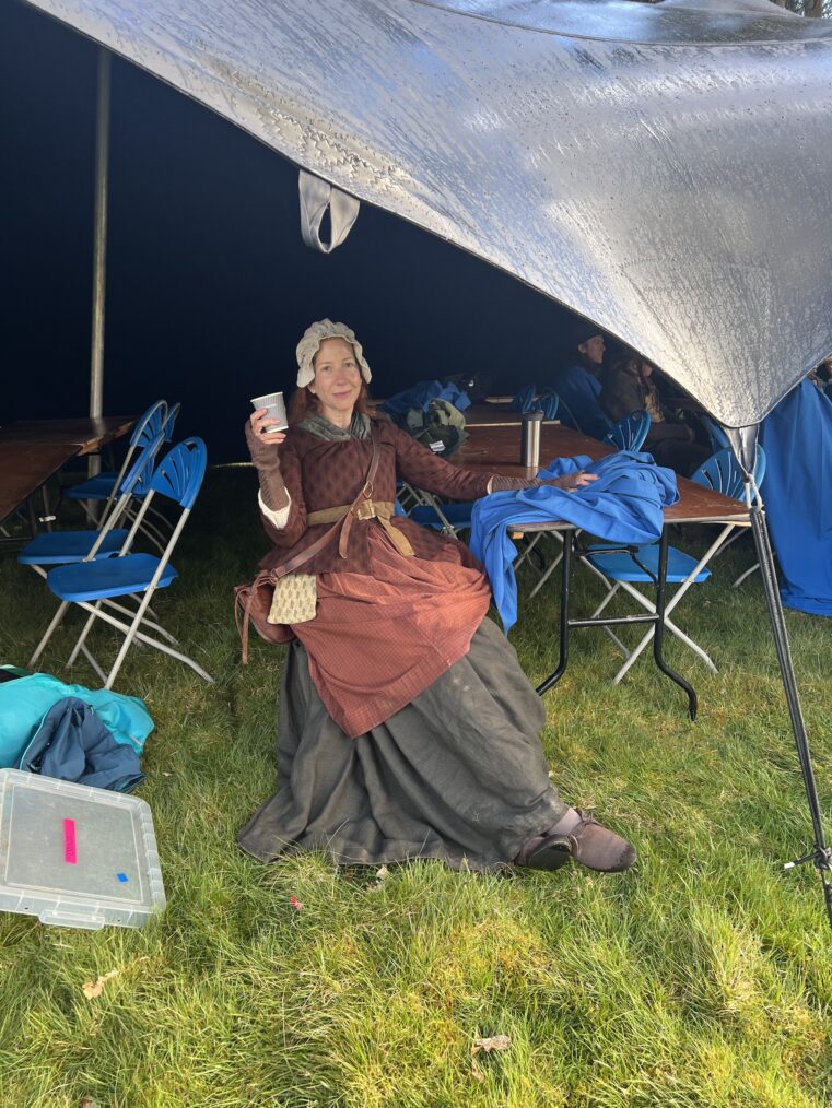 On set of 'Outlander' Season 8