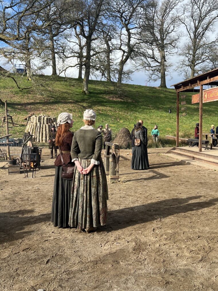 On set of 'Outlander' Season 8