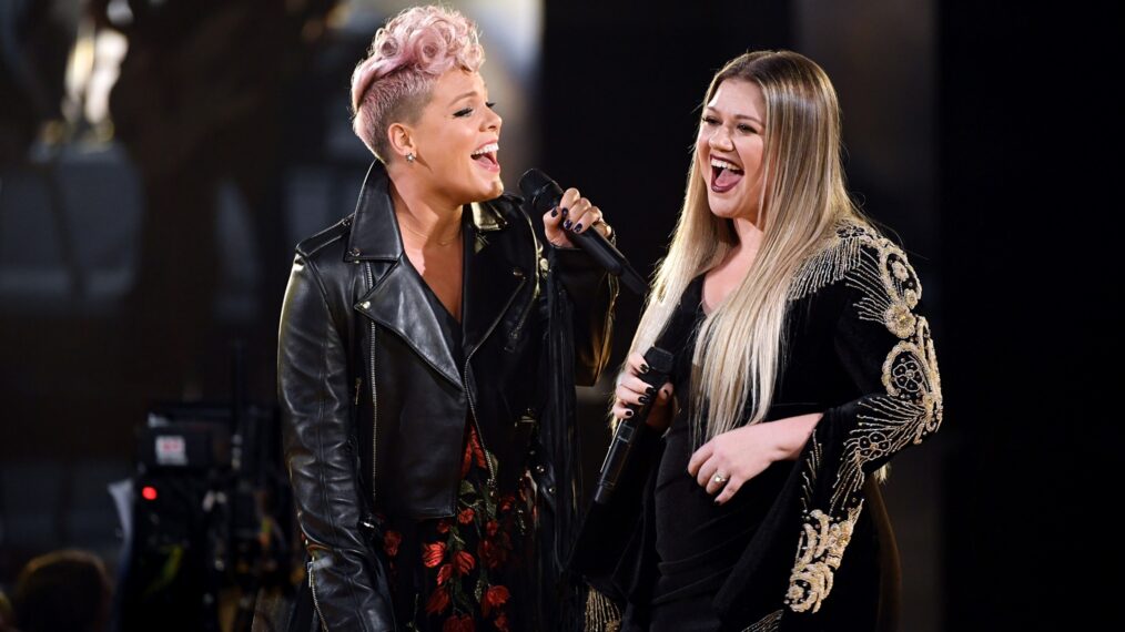 P!NK and Kelly Clarkson