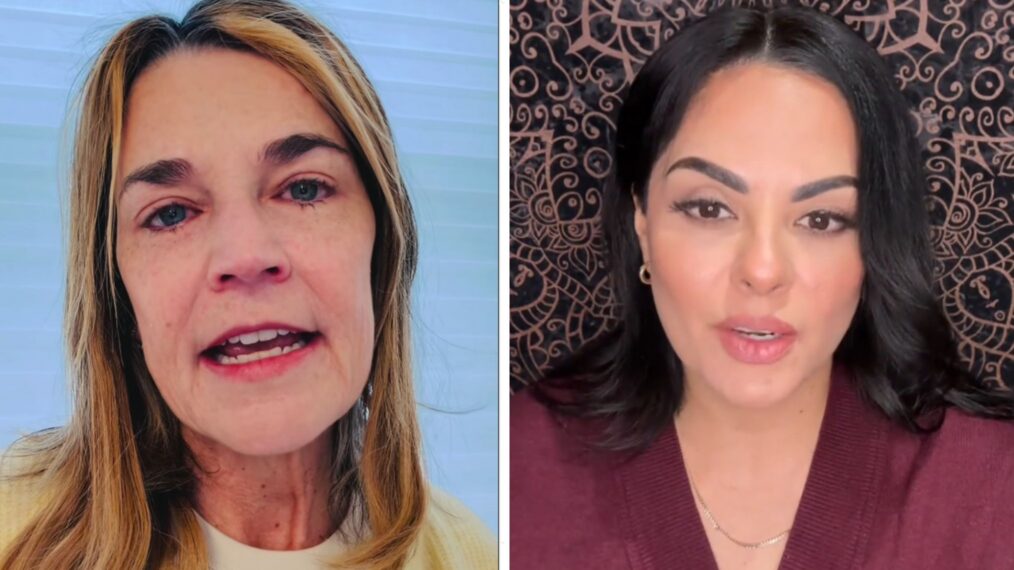 Savannah Guthrie and Zoe Lopez