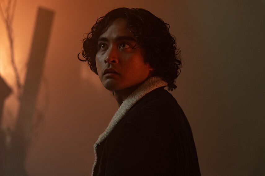 Kristian Ventura as Simon Elroy in School Spirits, Season 3, streaming on Paramount+, 2026.