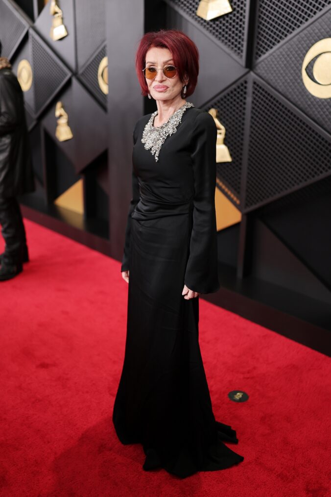 Sharon Osbourne attends the 68th GRAMMY Awards on February 01, 2026 in Los Angeles, California