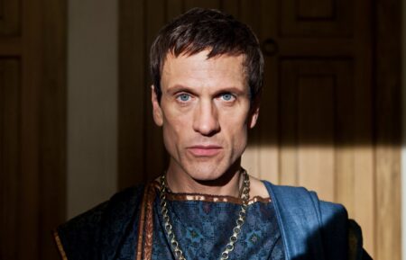 Simon Merrells as Crassus in 'Spartacus'