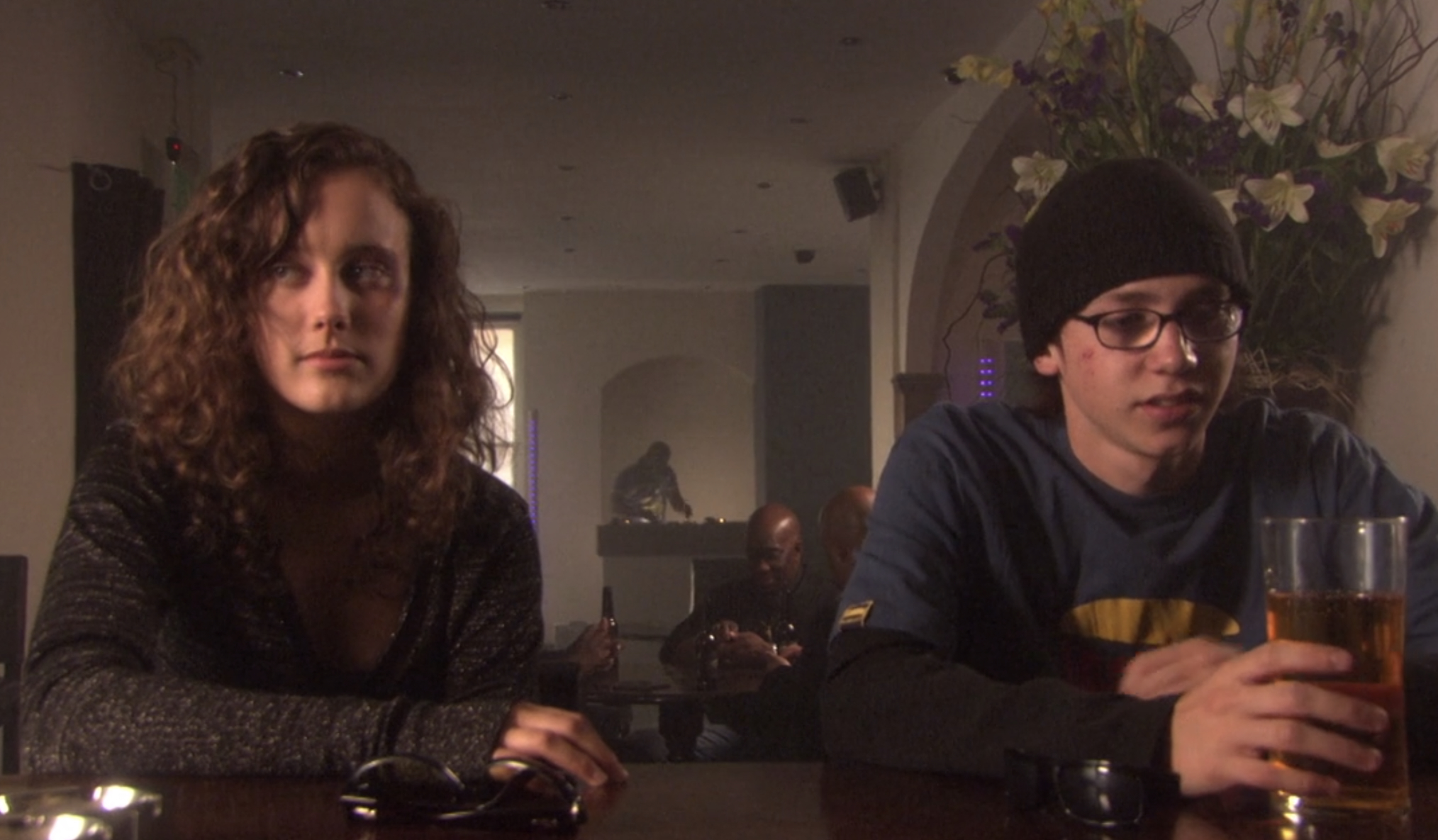April Pearson and Mike Bailey in 'Skins'