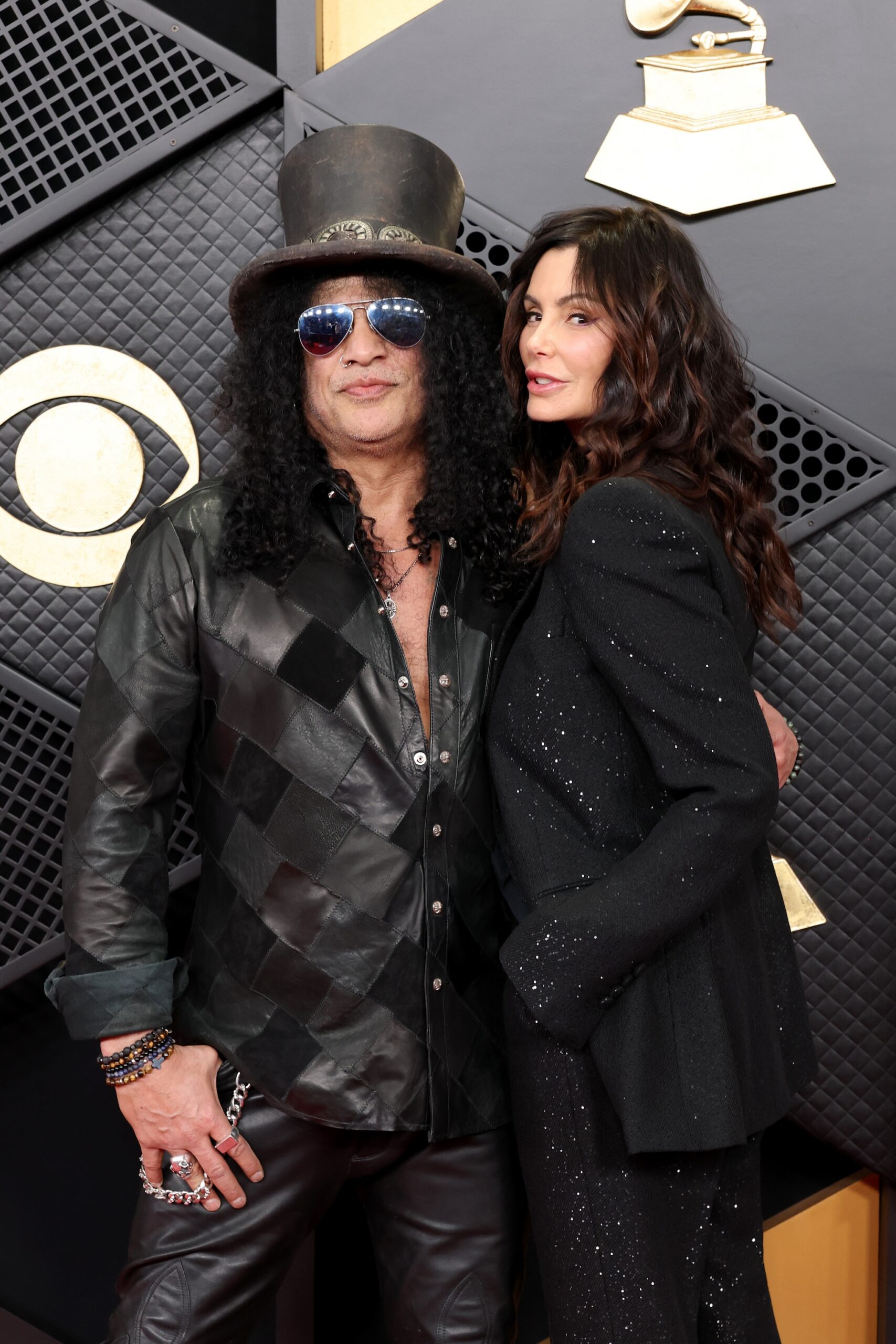 Slash and Meegan Hodges attend the 68th GRAMMY Awards