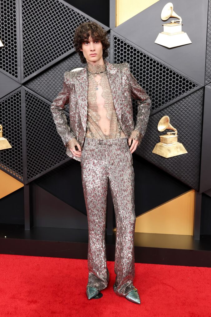 Sombr attends the 68th GRAMMY Awards at Crypto.com Arena