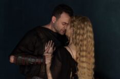 Nick E. Tarabay as Ashur and India Shaw-Smith as Viridia in the 'Spartacus: House of Ashur' Season 1 finale, 'Hail Caesar'