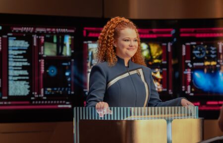 Mary Wiseman as Tilly in season 1, episode 8, of Star Trek: Starfleet Academy