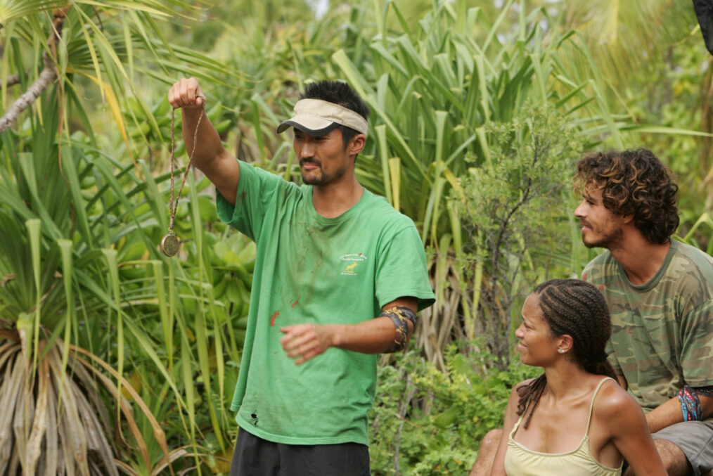 Yul Kwon, Ozzy Lusth, Sundra Oakley in 'Survivor' Season 13, Cook Islands
