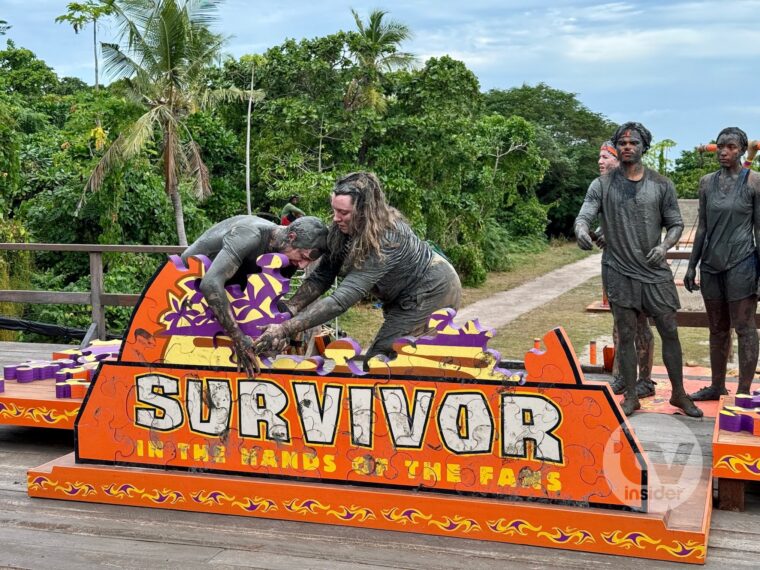 On set of 'Survivor 50'