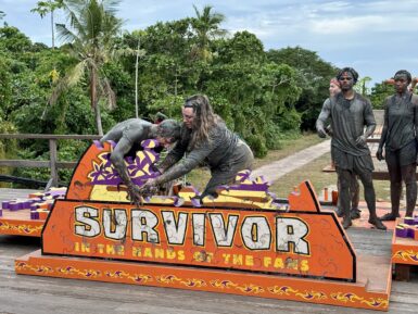 On set of 'Survivor 50'
