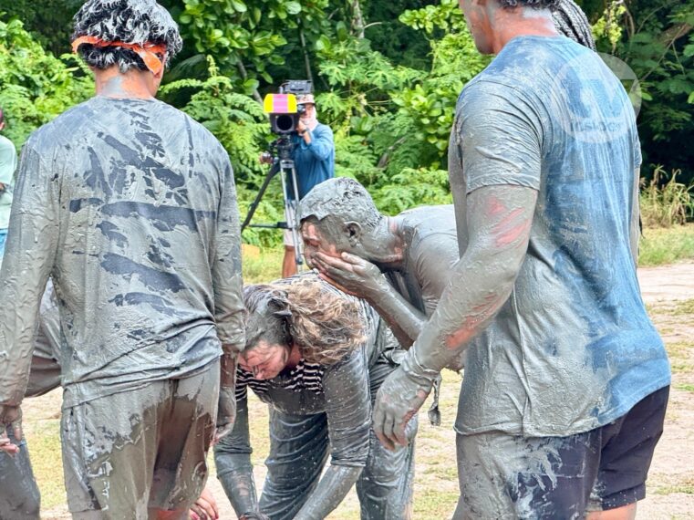 On set of 'Survivor 50'