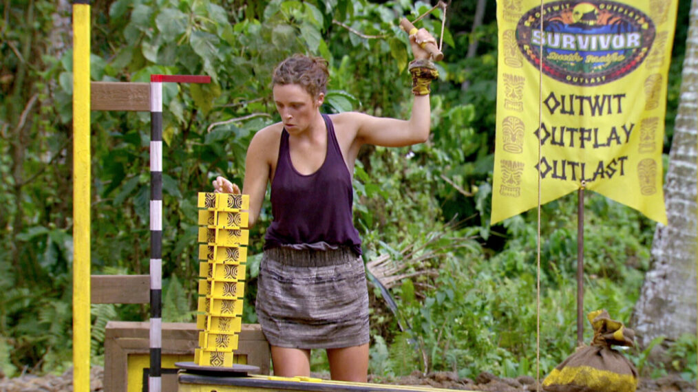 Sophie Clarke in Survivor: South Pacific