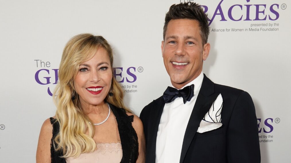 Sutton Stracke and Christian Stracke attend the 49th Annual Gracie Awards, hosted by The Alliance for Women in Media Foundation
