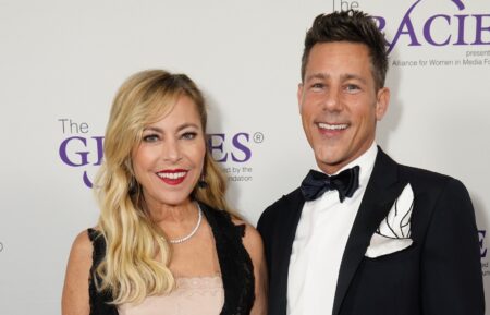 Sutton Stracke and Christian Stracke attend the 49th Annual Gracie Awards, hosted by The Alliance for Women in Media Foundation