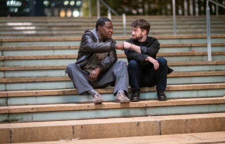 Tracy Morgan and Daniel Radcliffe in 'The Fall and Rise of Reggie Dinkins'