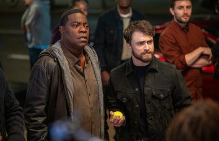 Tracy Morgan and Daniel Radcliffe in 'The Fall and Rise of Reggie Dinkins'
