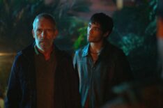 Hugh Laurie and Diego Calva in 'The Night Manager' Season 2 finale