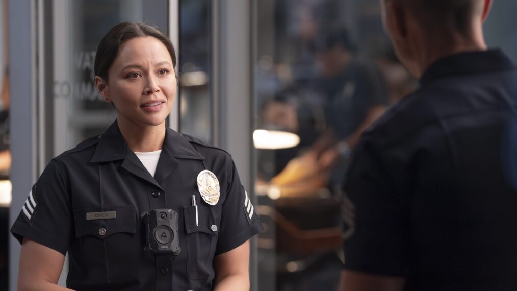 Melissa O'Neil as Lucy &mdash; 'The Rookie'