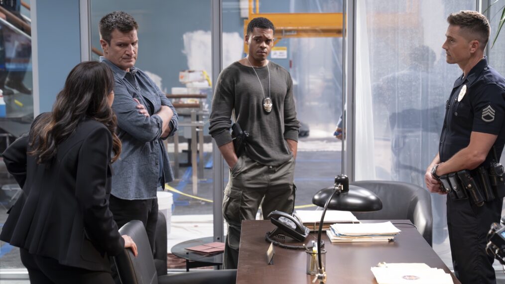 Nathan Fillion, Deric Augustin, and Eric Winter &mdash; 'The Rookie'