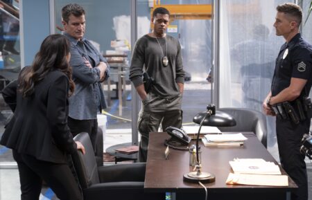 Nathan Fillion, Deric Augustin, and Eric Winter — 'The Rookie'